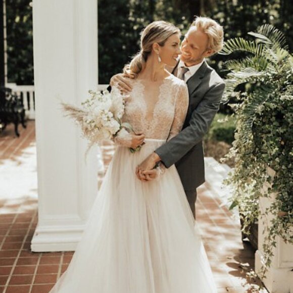 Watters Rutledge BHLDN Wedding Dress - Picture 4 of 11